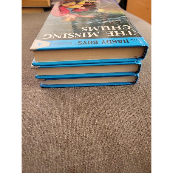Lot of 3 Hardy Boys flashlight edition books # 2 3 4 Cliff Old Mill Chums Vtg - Picture 6 of 11